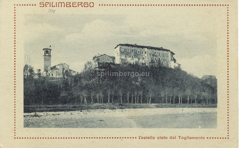 Spilimbergo, Castello e Duomo 1910 ca.jpg